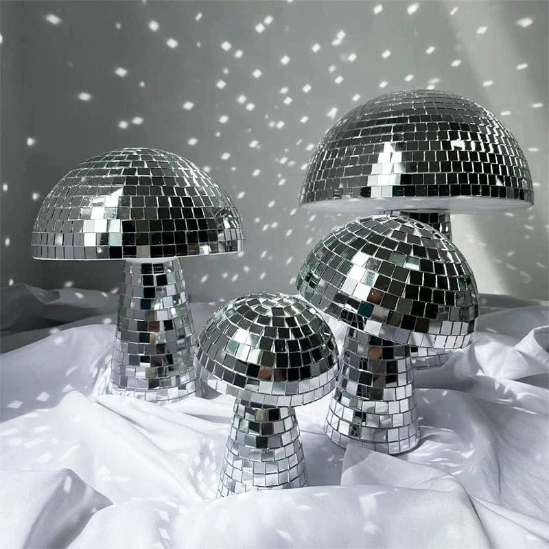 Funky Mushroom Disco Balls
