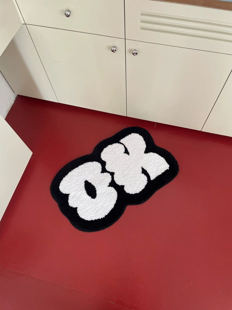 Funny Funky Bath Mat Rug with Saying