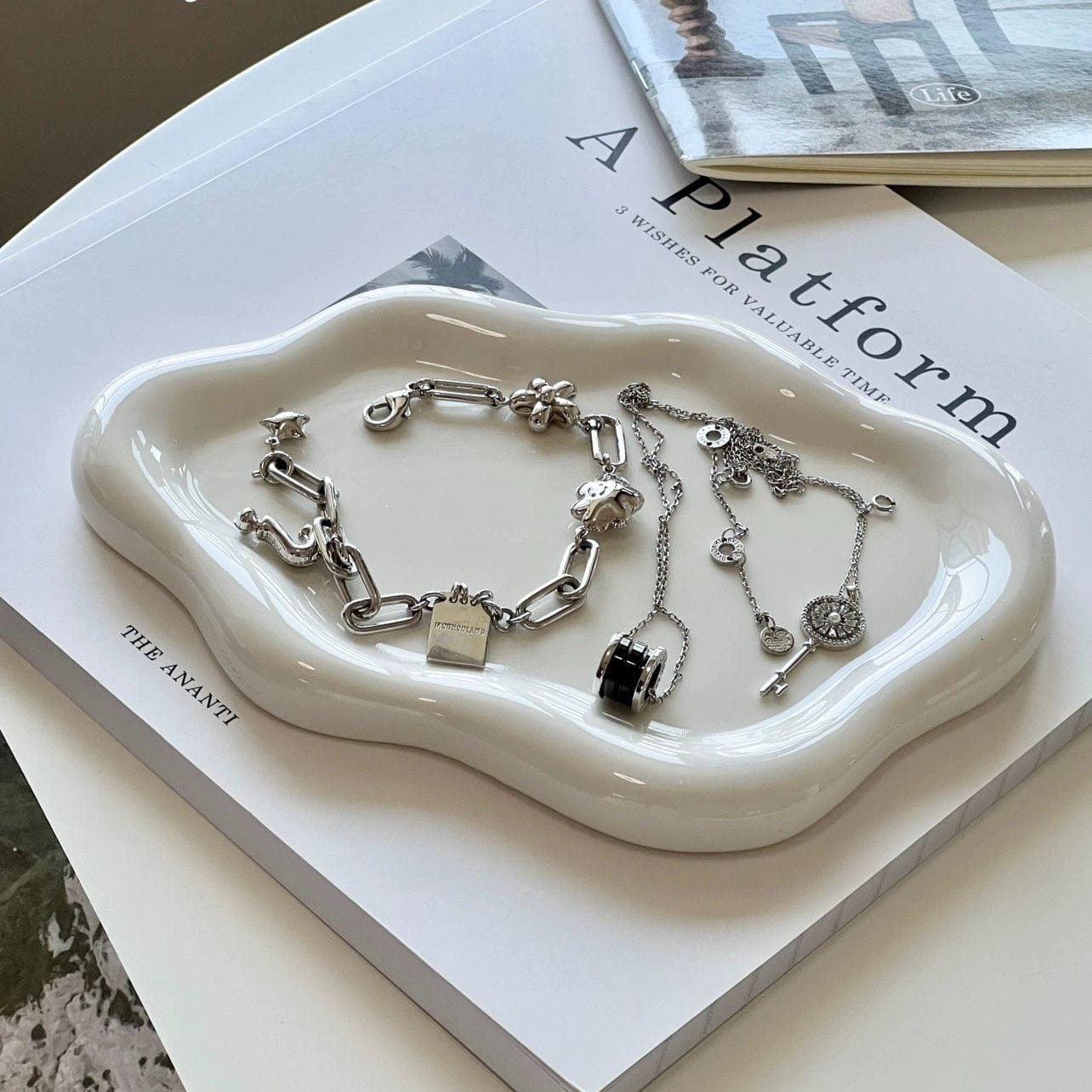 Ceramic Cloud Tray