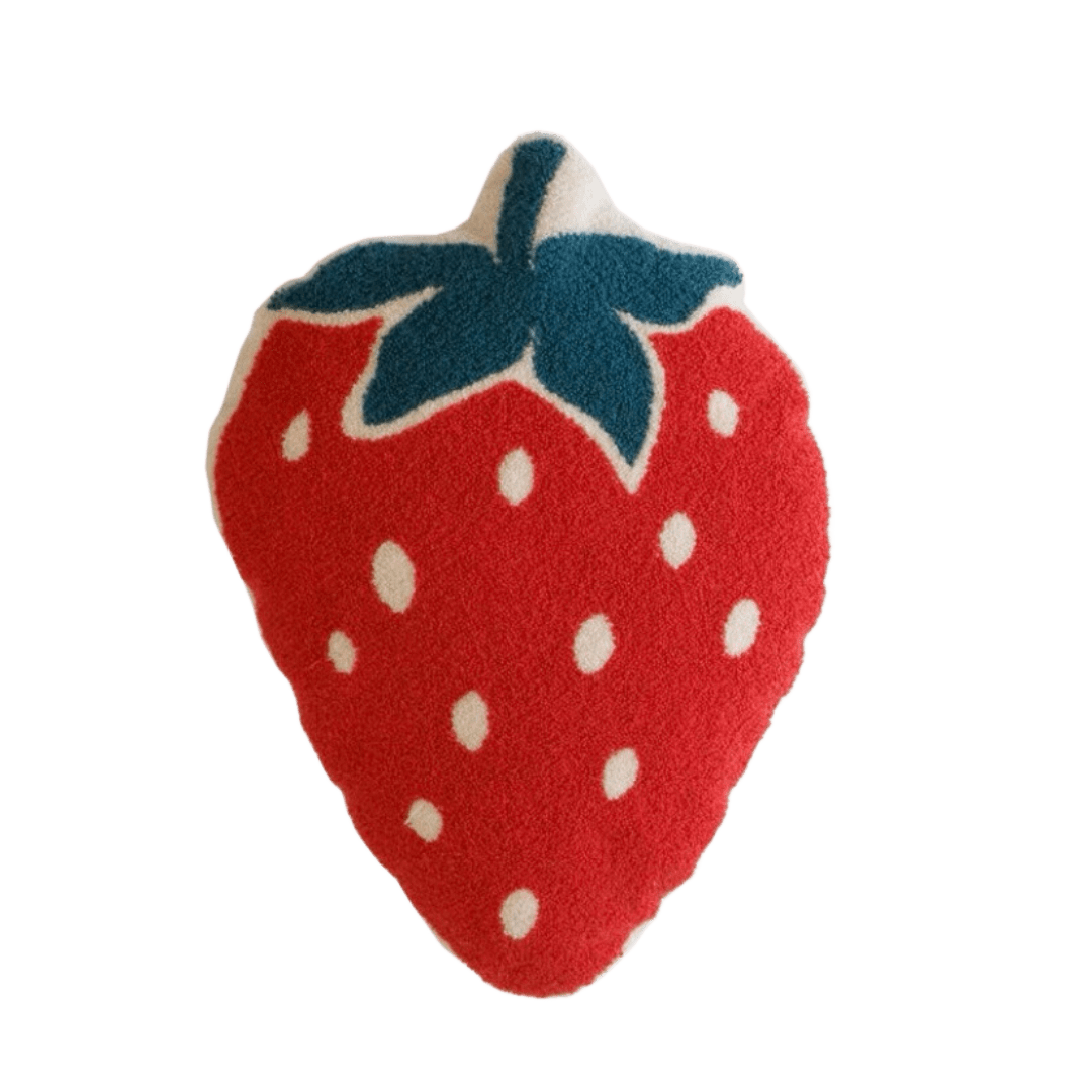 Strawberry Plush Pillow