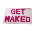 Load image into Gallery viewer, Pink Get Naked Bathroom Mat
