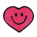 Load image into Gallery viewer, Pink Smiley Face Rug
