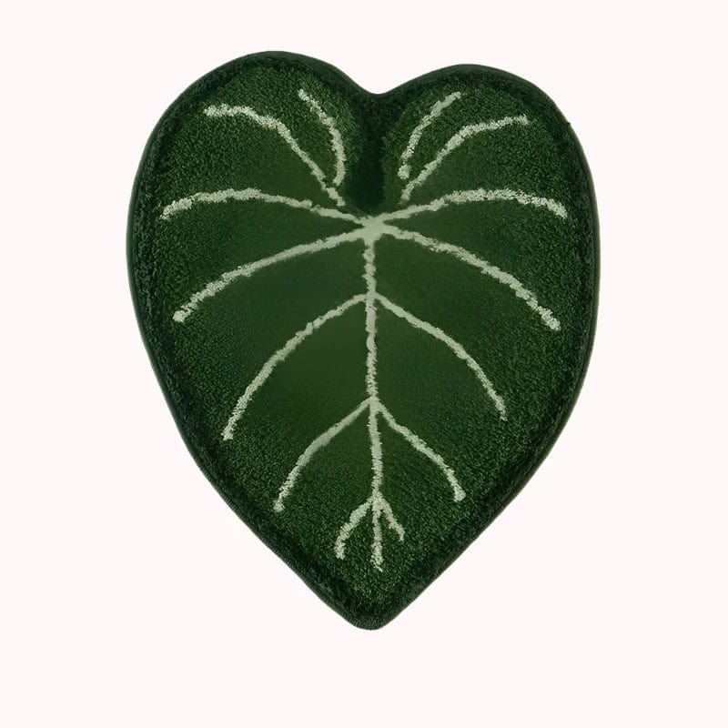 Anthurium Leaf Shaped Rug