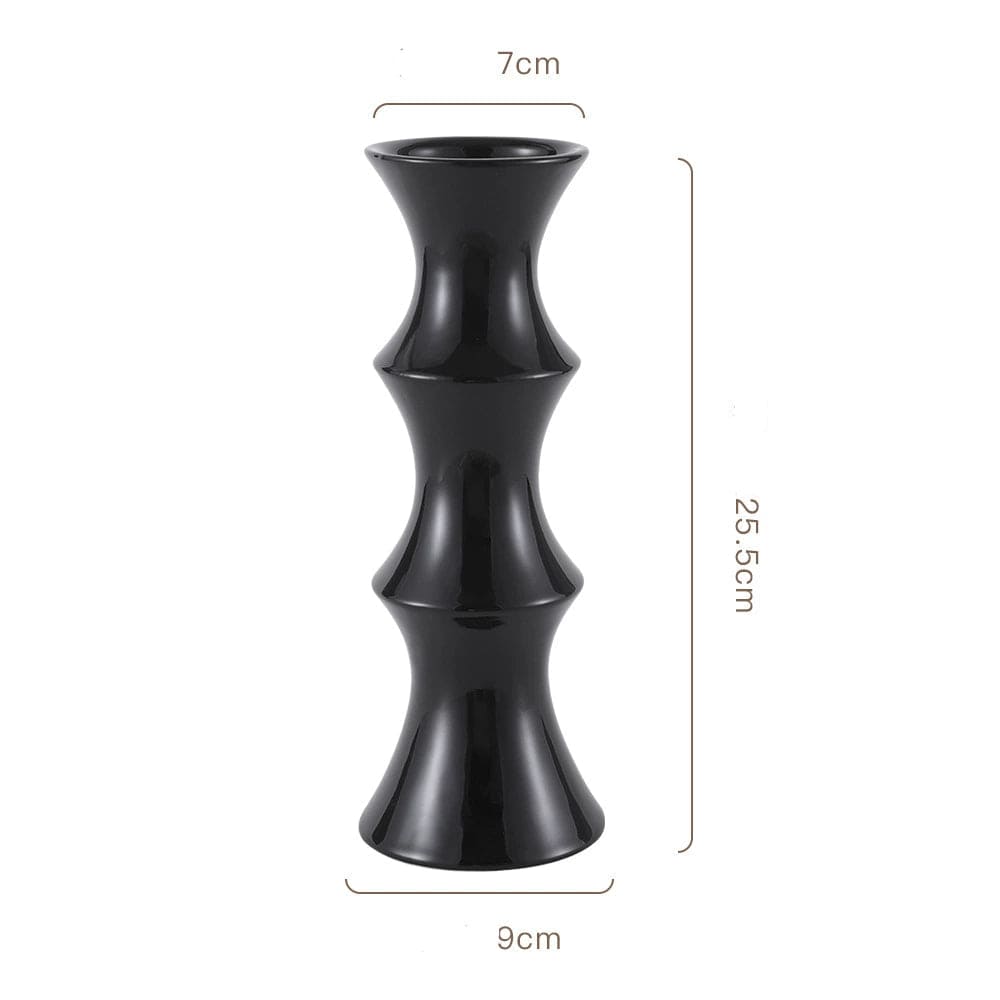 Black Bamboo Vase 3