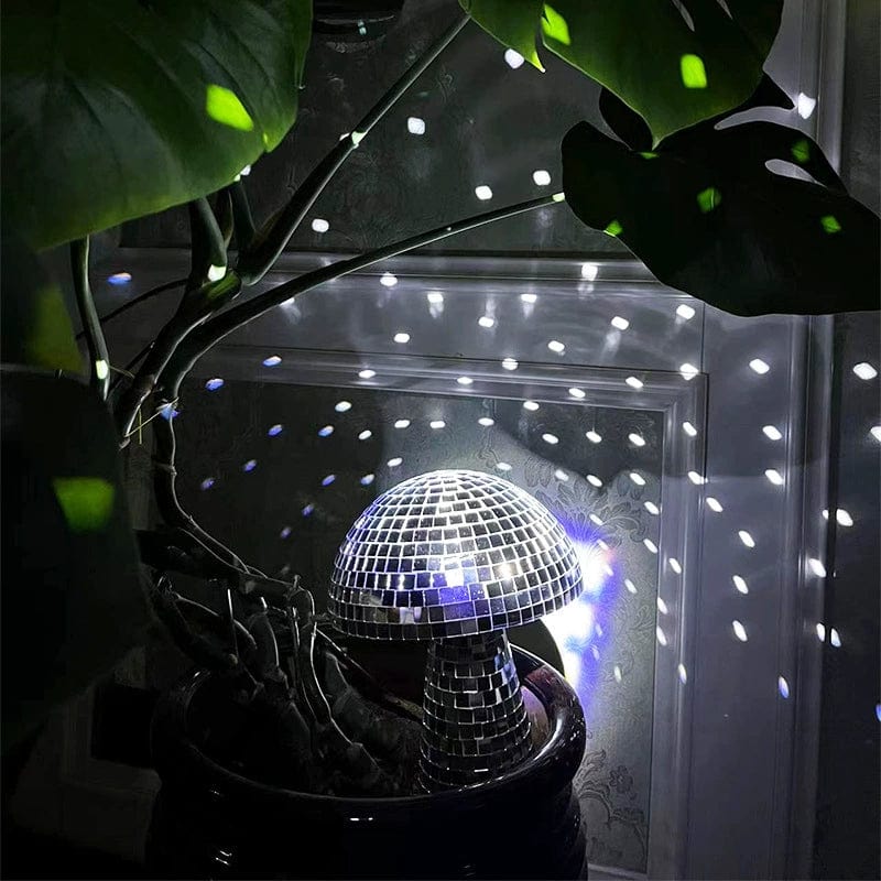 Disco Ball Mushroom Decor 1