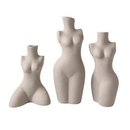 Female Body Shaped Vase