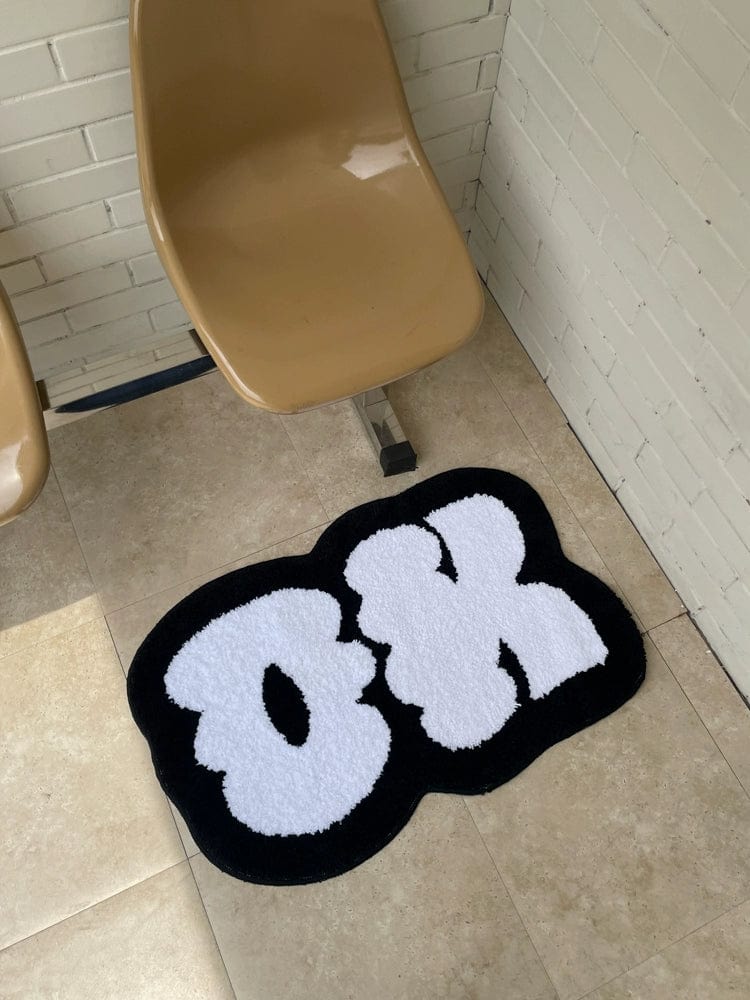 Funny Funky Bath Mat Rug with Saying 