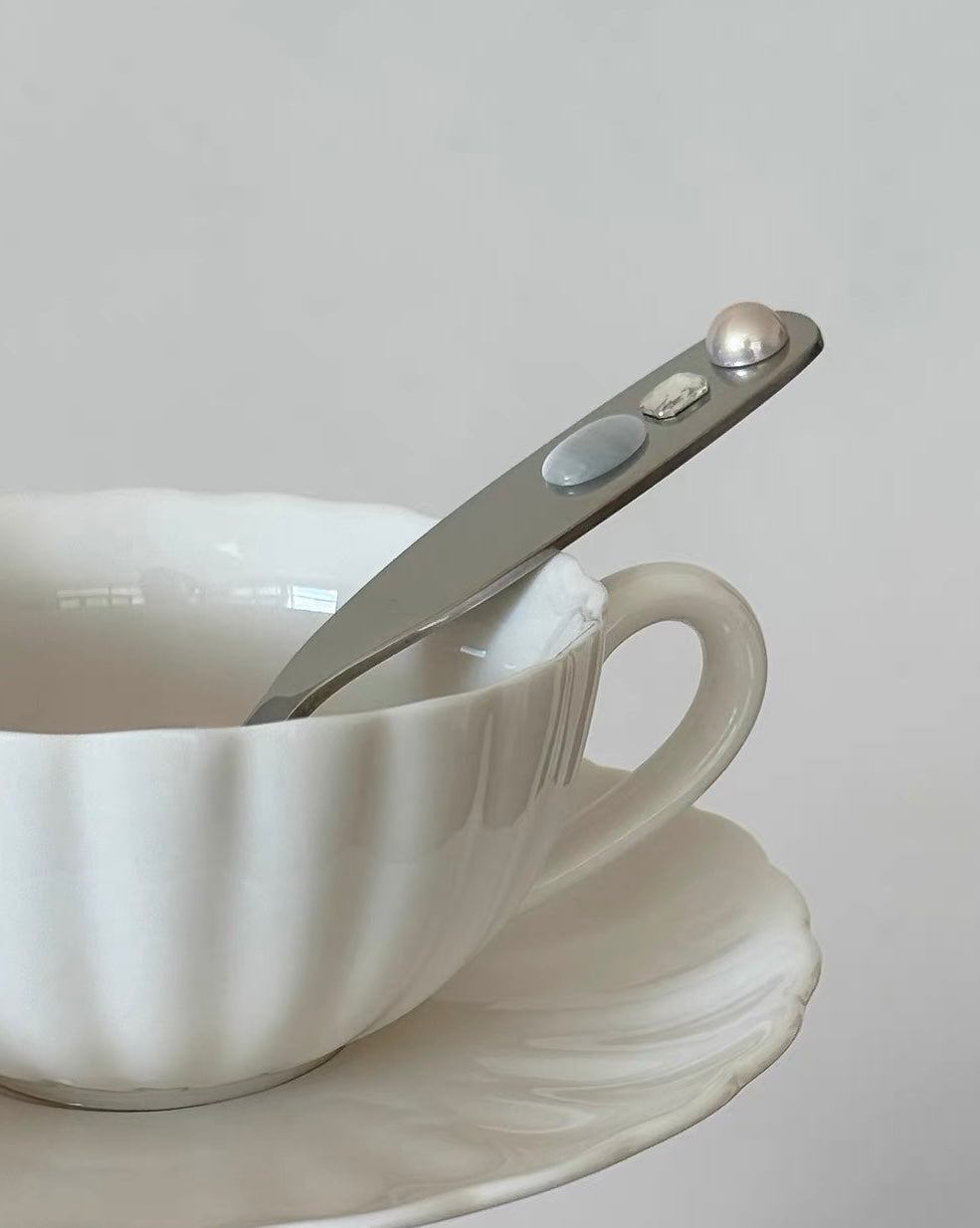 Gemstone Fork & Spoon Set
