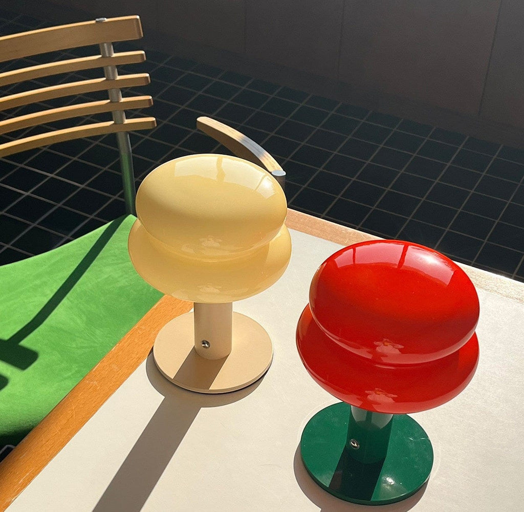 Mushroom Macaron Portable Table Lamp