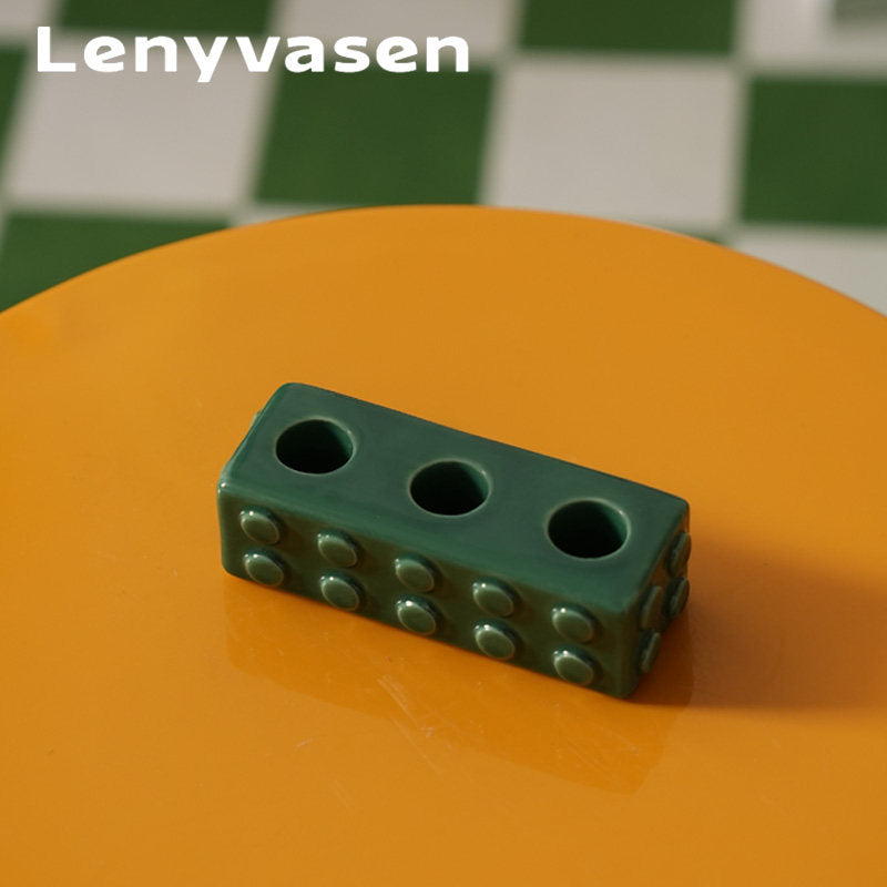 Lego Block Toothbrush Holder