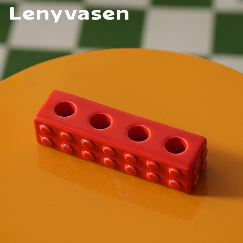 Lego Block Toothbrush Holder