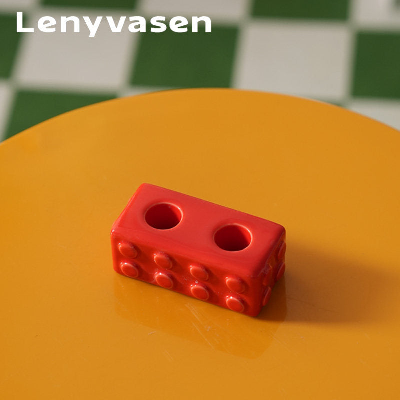 Lego Block Toothbrush Holder