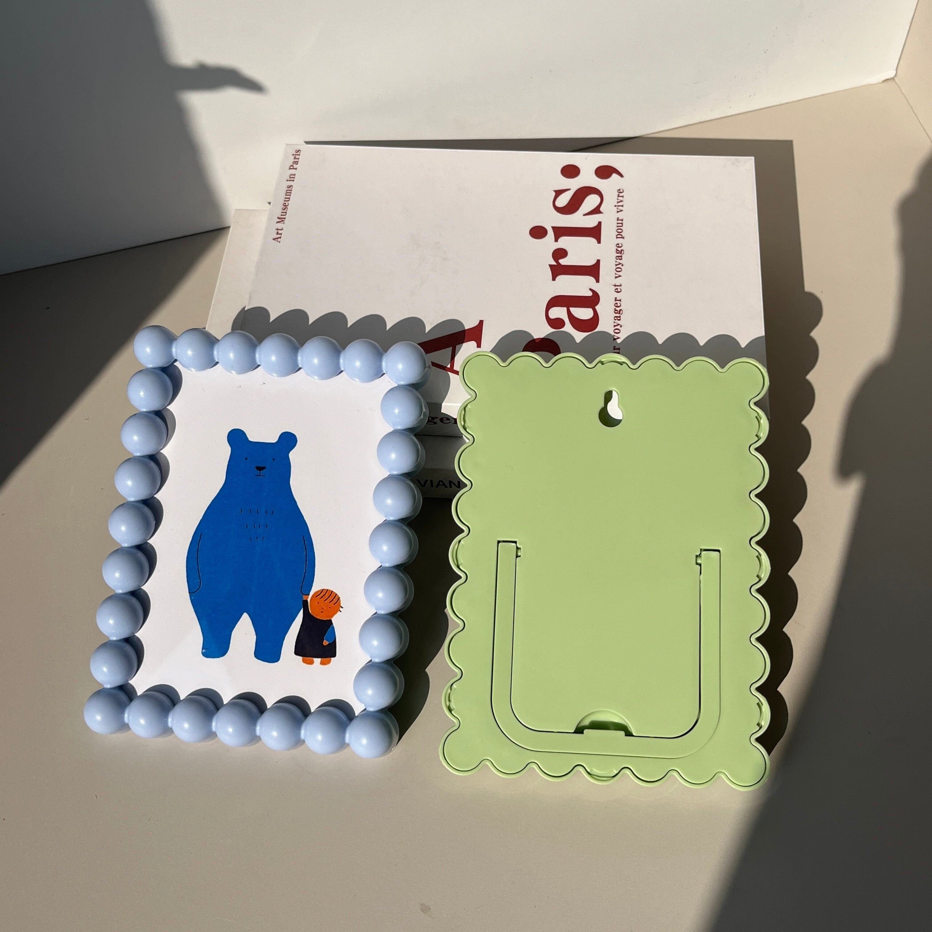 Beaded Retro Picture Frame