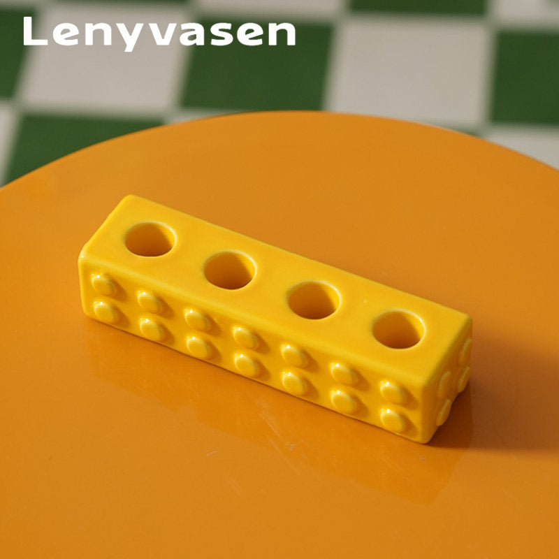 Lego Block Toothbrush Holder