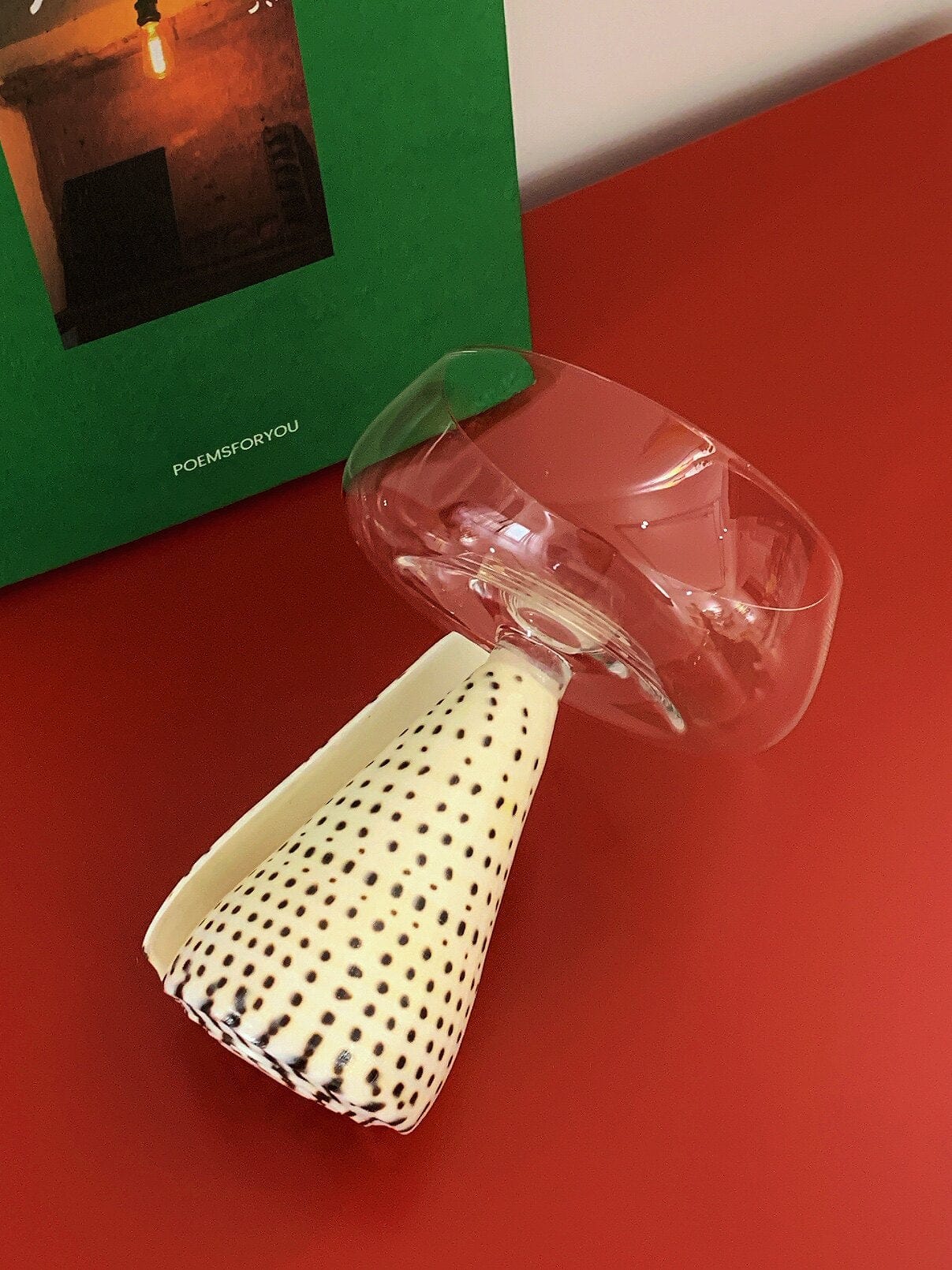 Conch Shell Coupe Glass