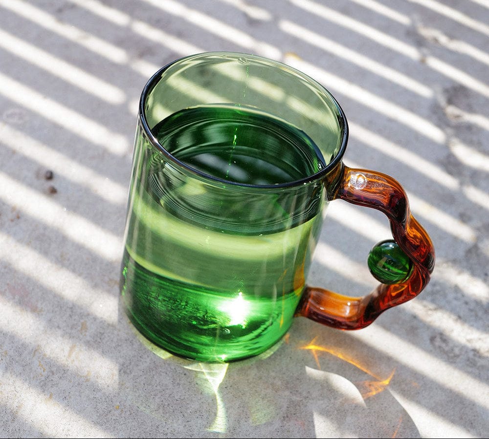 Color Block Bead Mug