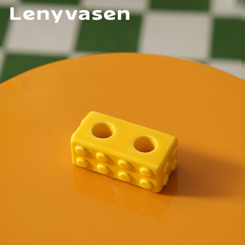 Lego Block Toothbrush Holder