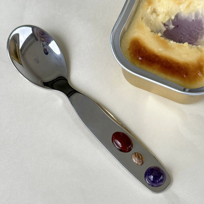 Gemstone Cutlery Set