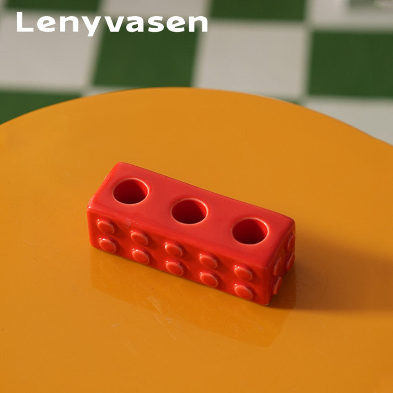 Lego Block Toothbrush Holder