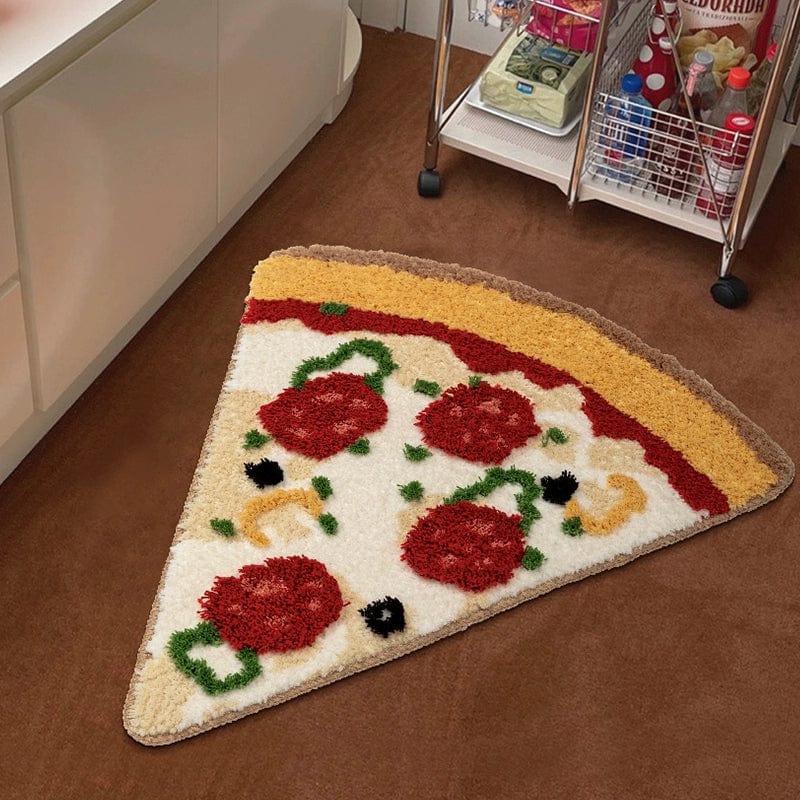 Pepperoni Pizza Rug