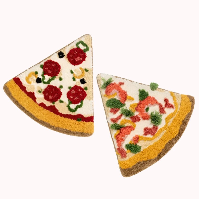 Pizza Rugs Bath Mats