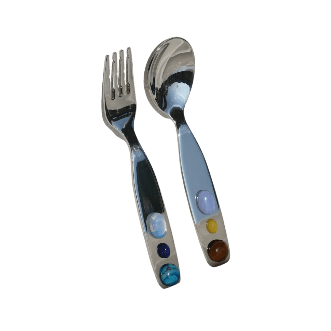 Gemstone Cutlery Set