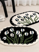 Load image into Gallery viewer, Vintage Floral Bath Mat
