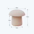 White Mushroom Stool Chair