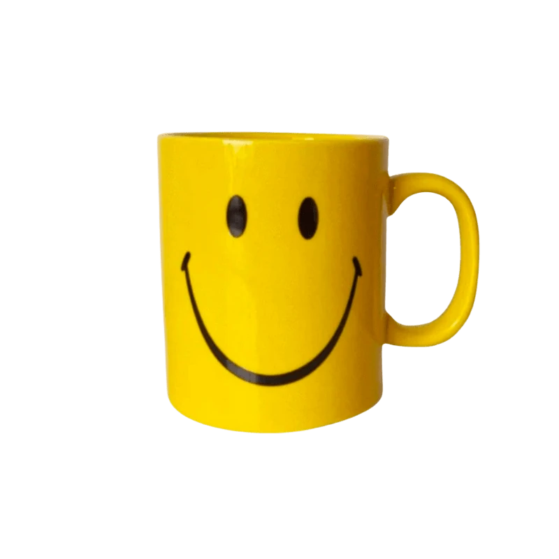 Yellow Smiley Face Mug