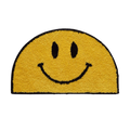 Yellow Smiley Bath Mat Rug