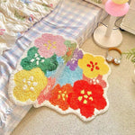 Load image into Gallery viewer, Cute Floral Bath Mat Rug
