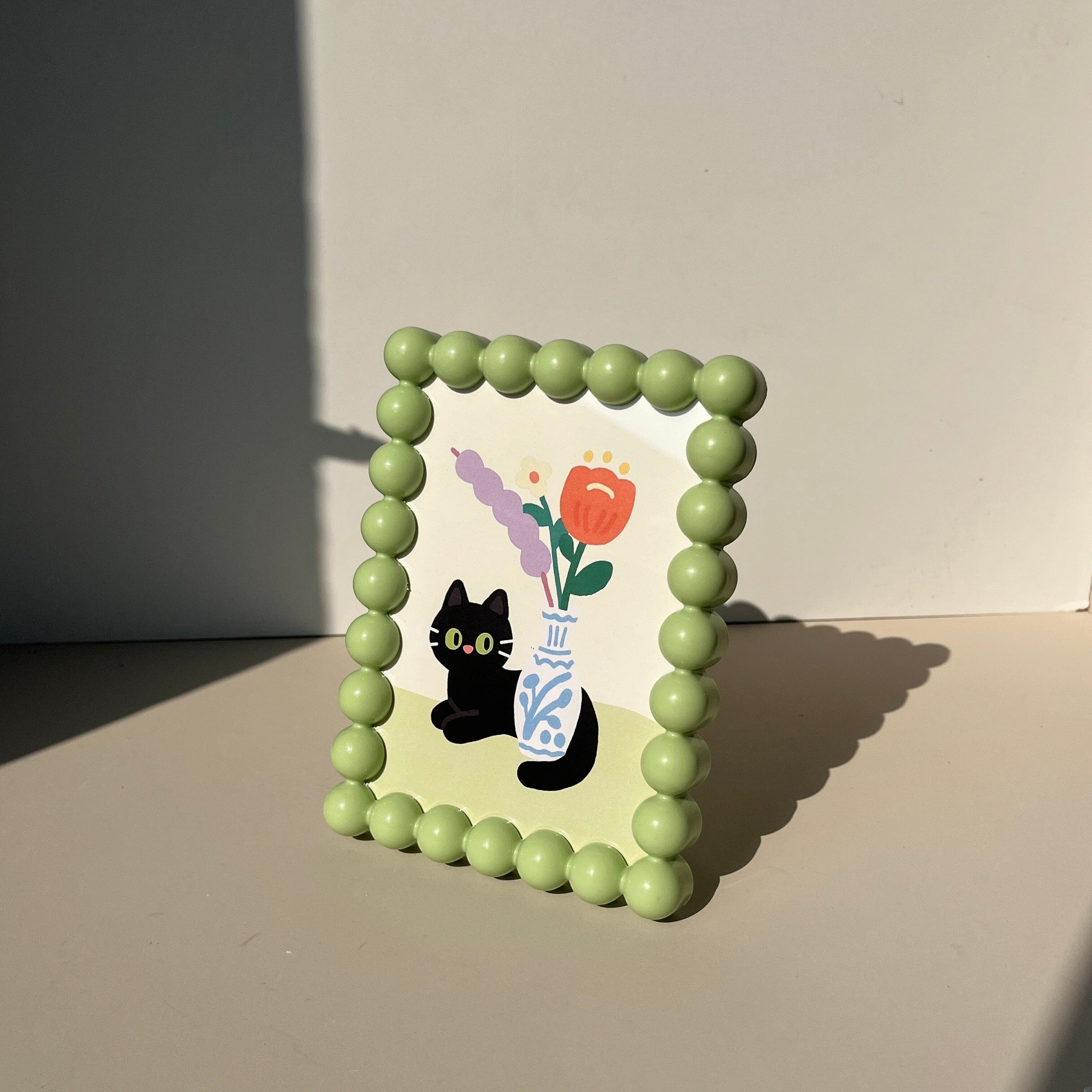 Beaded Retro Picture Frame