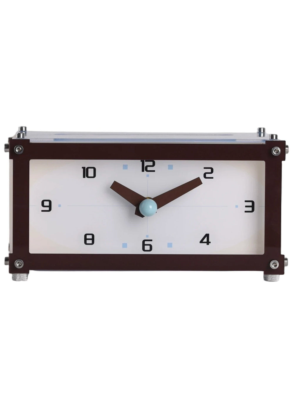 Analog Clock Tissue Box
