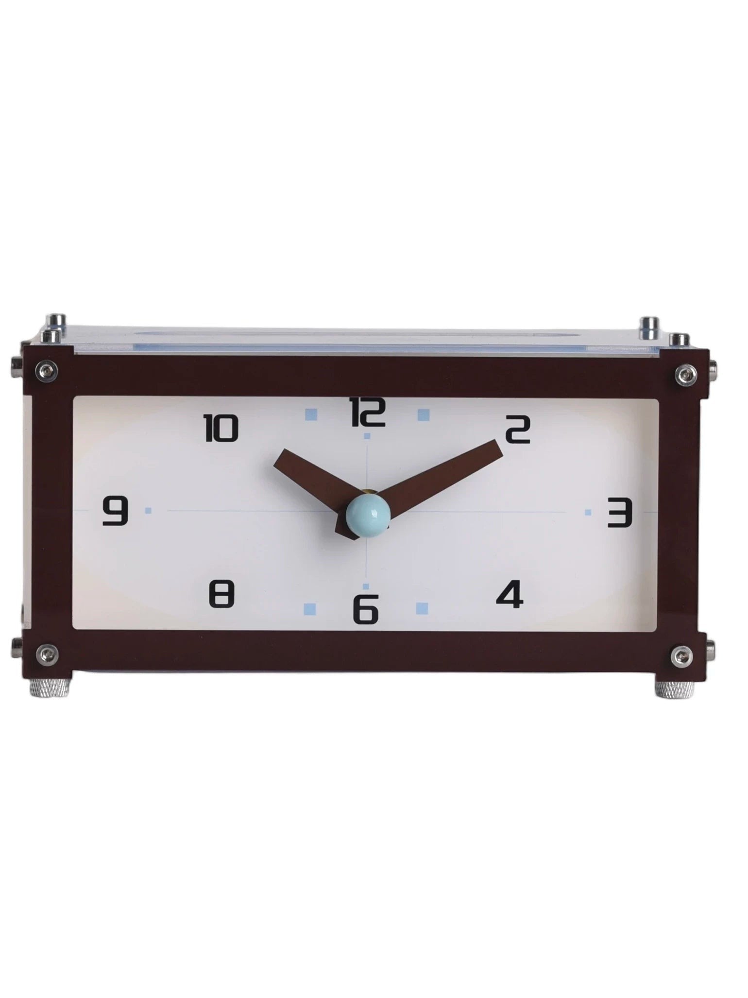 Analog Clock Tissue Box