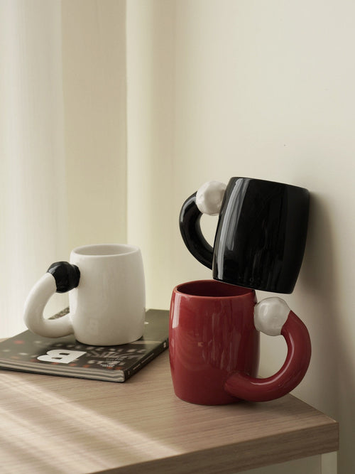 Bubble round fat mug