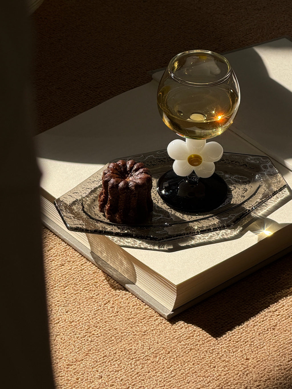 Daisy Wine Glass Cute Flower Stem Goblet
