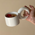 chunky handle aesthetic designer mug
