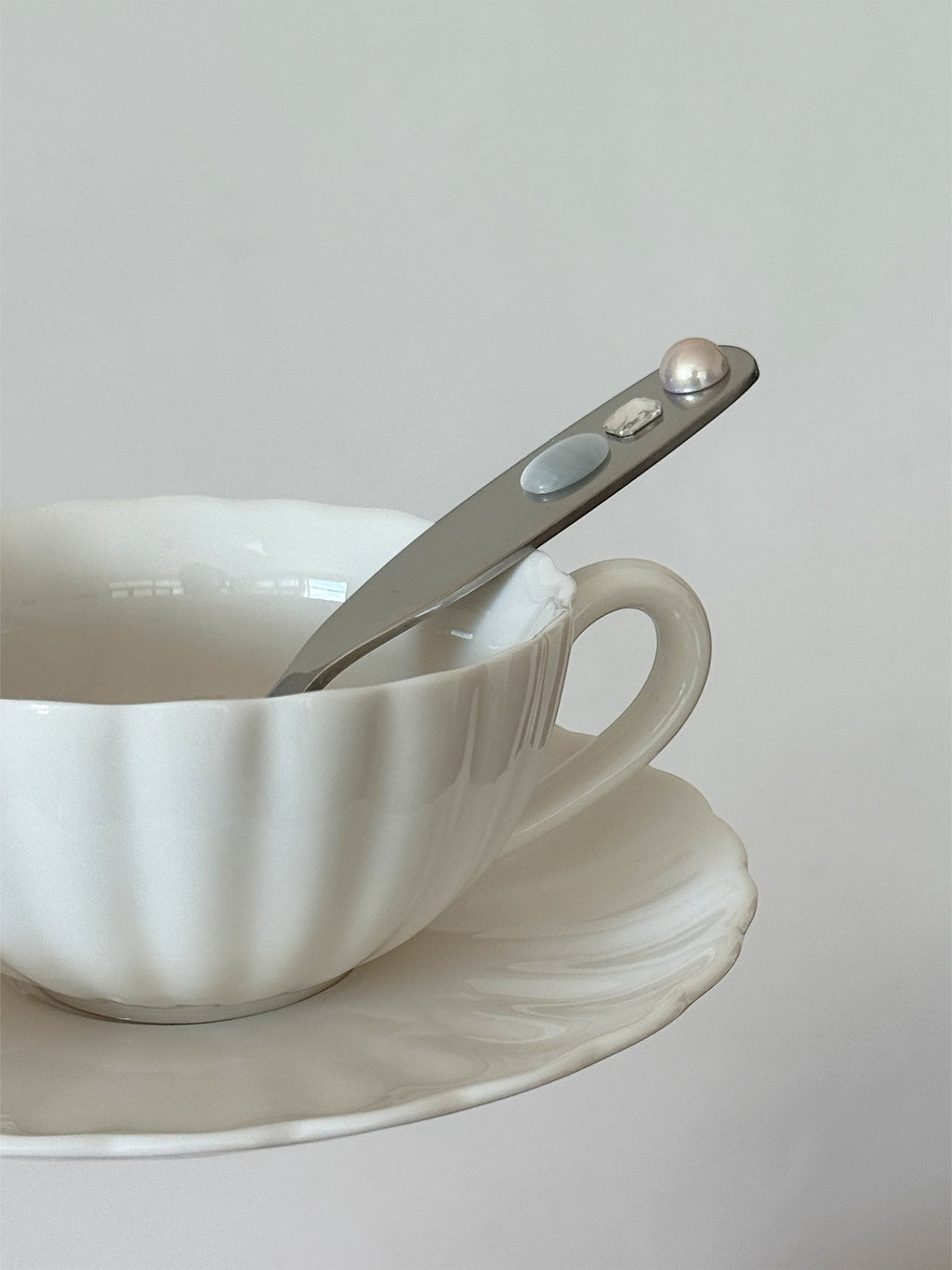 stainless steel gemstone cutlery