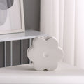 HOMELIVY white ceramic flower shaped vase on a minimalist table setting