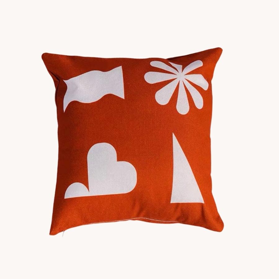 Abstract Shapes Pillow Cover III