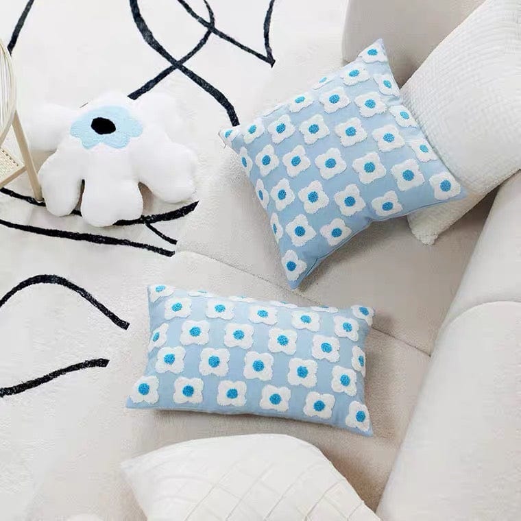 Daisy Flower throw pillow/Cute flower pillow case/Floral pillow covers –  Ikkitreasures