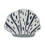 Load image into Gallery viewer, Mermaid Seashell Rug Bath Mat - Blue
