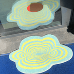 Load image into Gallery viewer, groovy pattern bedroom rug
