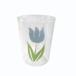 Load image into Gallery viewer, Vintage Flower Drinking Glass
