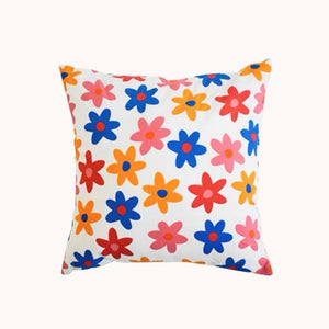 Daisy Flower Pattern Pillow Cover