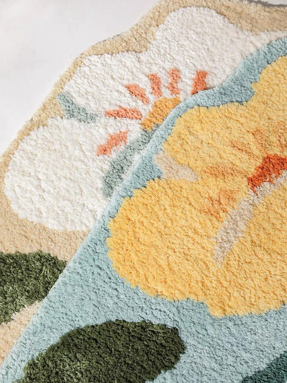 Flower Runner Rug