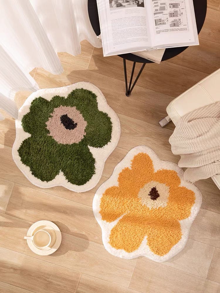 Flower Shaped Rug Mat