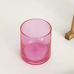 Load image into Gallery viewer, Transparent Pink Drink Glass 
