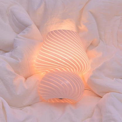 Pink Mushroom Lamp