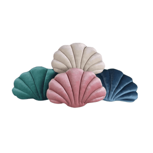 Velvet Seashell Cushion